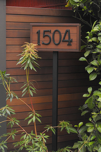 Horizontal Fence in Cedar 2