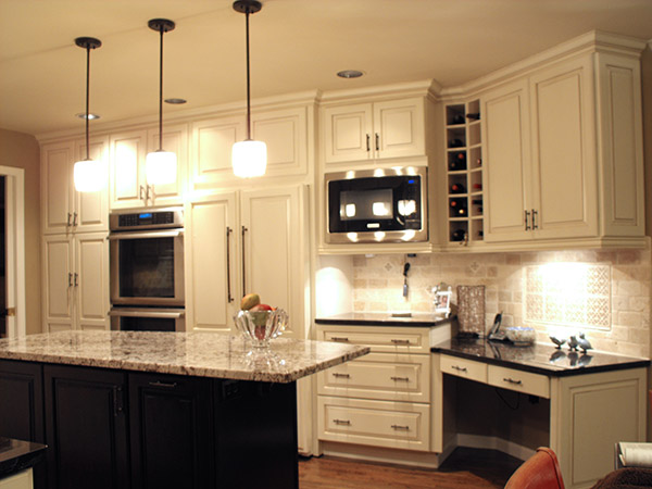 Contemporary Kitchen Remodel White 2